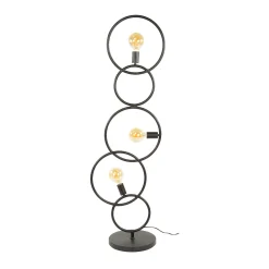 Vloerlamp metalen ringen - Santa Loop