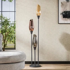 Vloerlamp met gekleurd glas - Santa Cocoon