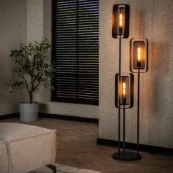 Vloerlamp van metaal - Santa Mesh Rotate