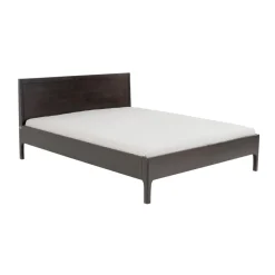 Walnoot bed massief mangohout - Kare Design Brooklyn Walnut