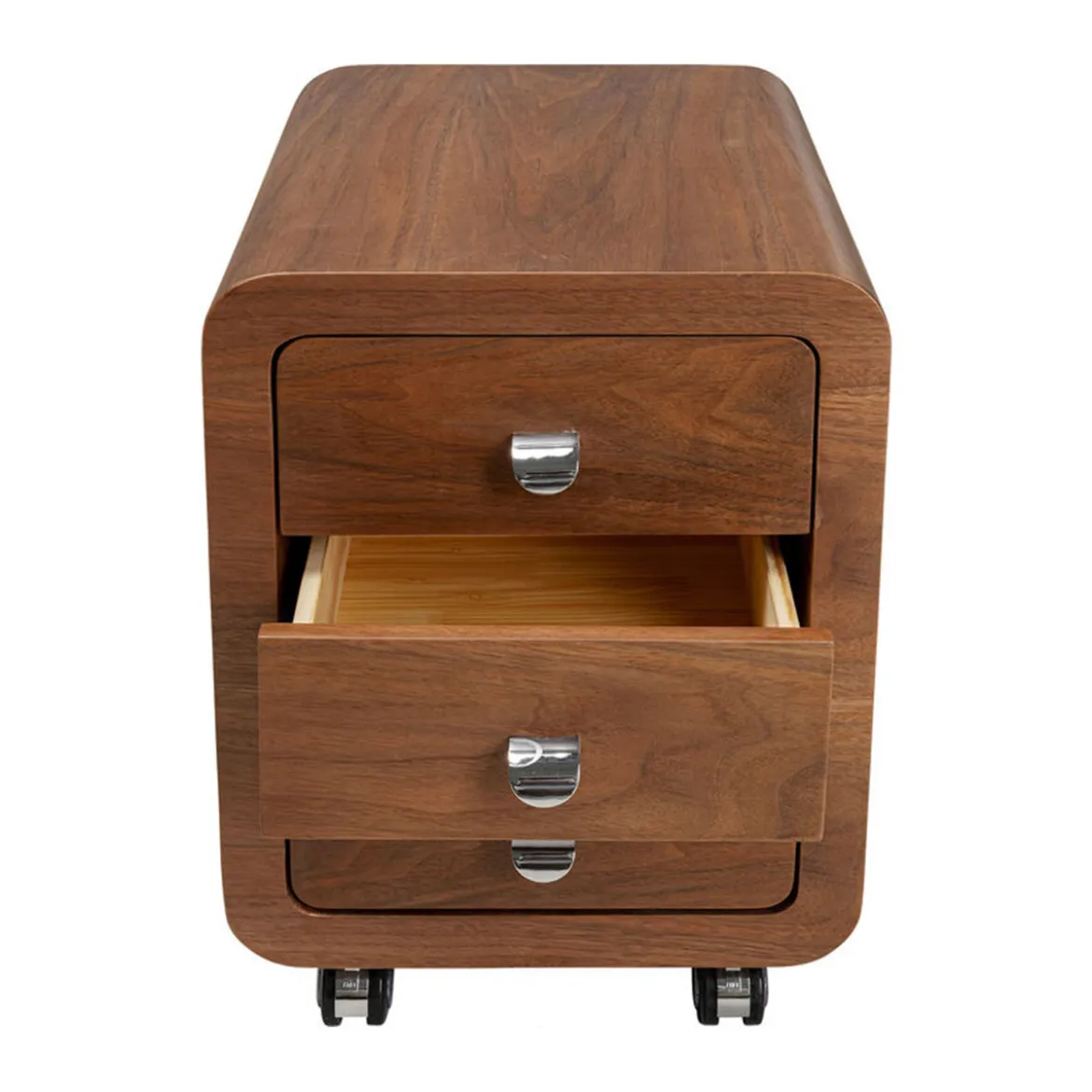 Walnoot bureau ladenblok - Kare Design Club Walnut