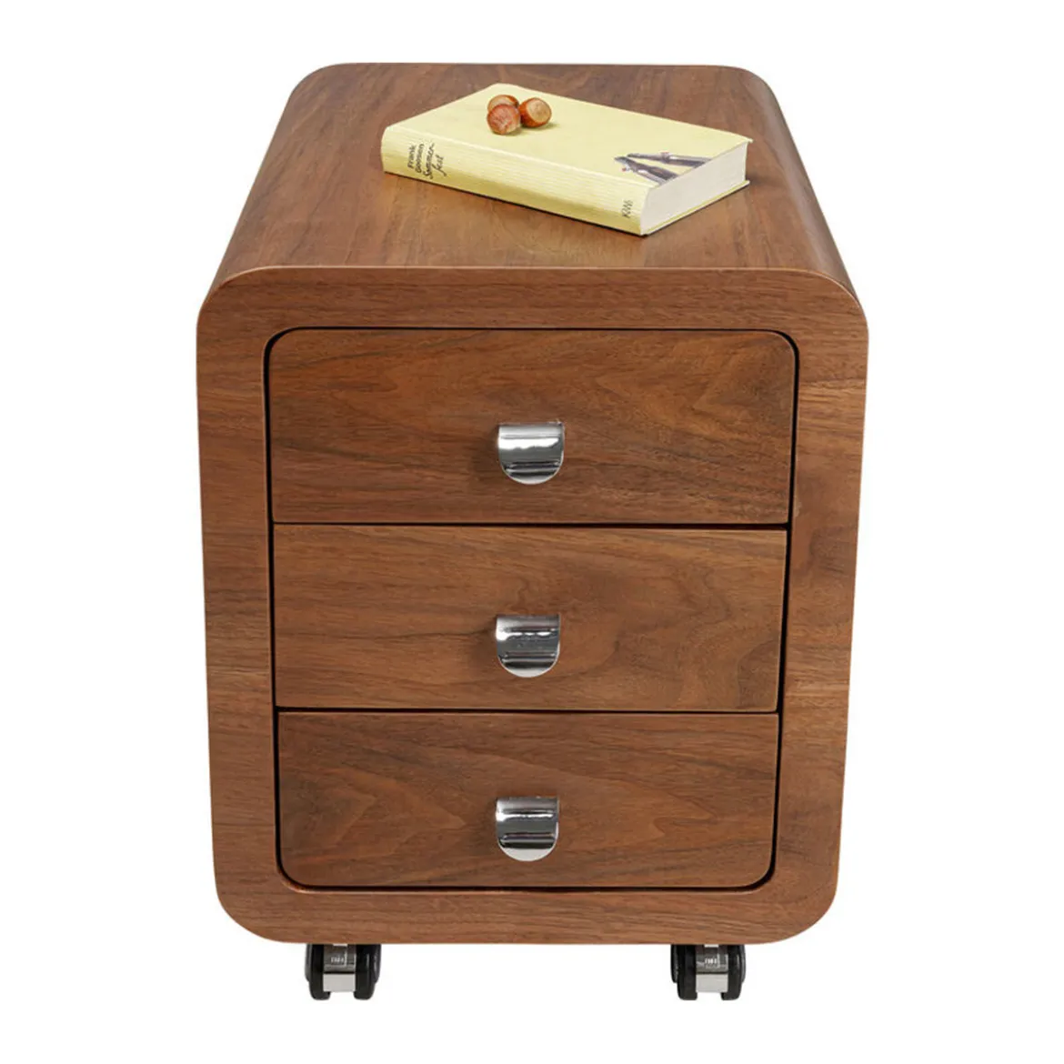 Walnoot bureau ladenblok - Kare Design Club Walnut