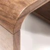 Walnoot design bureau met lades - Kare Design Snake