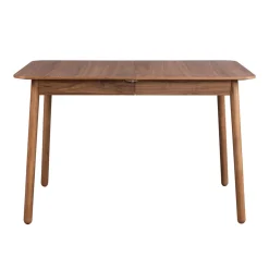 Walnoot eettafel uitschuifbaar - Zuiver Glimps Walnut