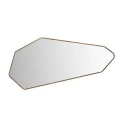 Walnoot spiegel geometrisch - Dutchbone Basil