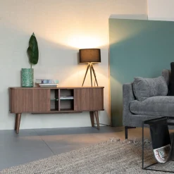 Walnoot tv-dressoir - Zuiver Barbier Walnut