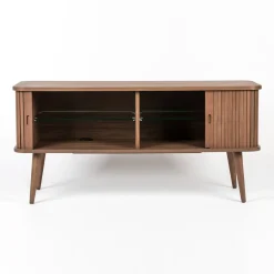 Walnoot tv-dressoir - Zuiver Barbier Walnut