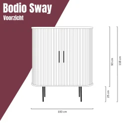 Wandkast - Bodio Sway