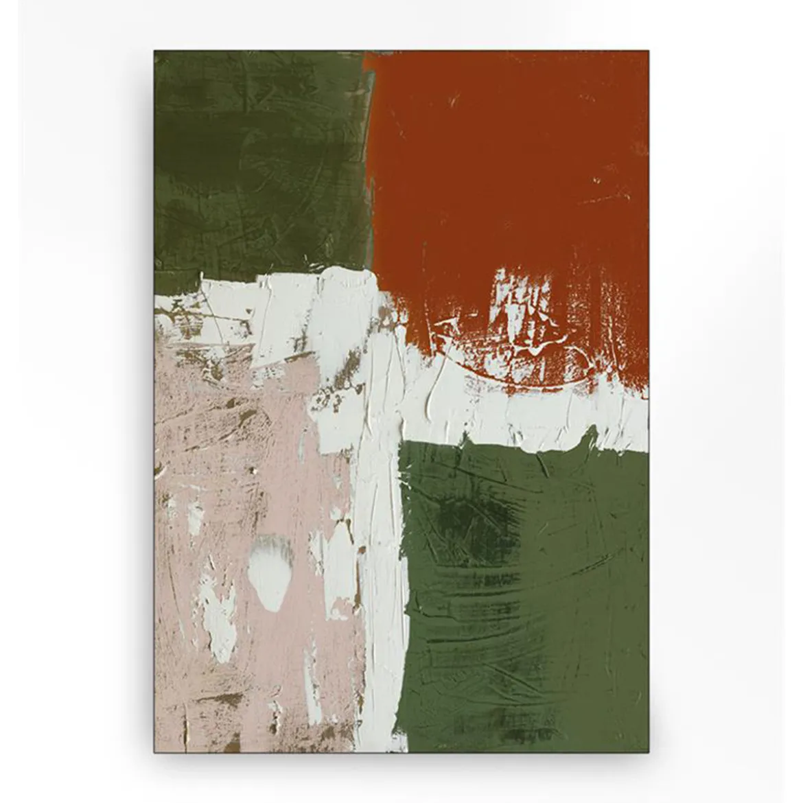 Wandkleed in frame - Urban Cotton Artistic Chaos