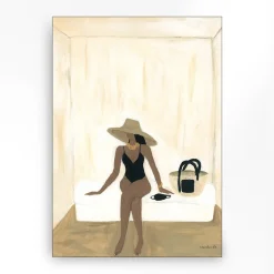 Wandkleed in frame - Urban Cotton Luxuriate Regardless