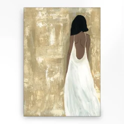 Wandkleed in frame - Urban Cotton She Opened Her Heart