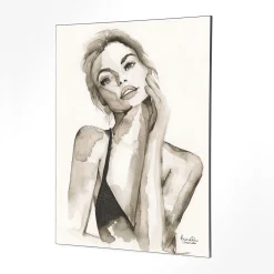 Wandkleed in frame - Urban Cotton A Woman's Face