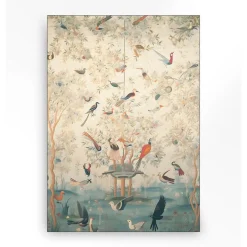 Wandkleed in frame - Urban Cotton Oriental Day