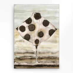 Wandkleed in frame - Urban Cotton Eagle Ray
