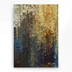 Wandkleed in frame - Urban Cotton Drops