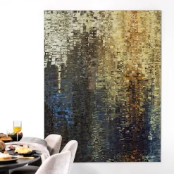 Wandkleed in frame - Urban Cotton Drops