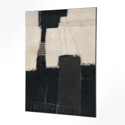 Wandkleed in frame - Urban Cotton Abstract 2