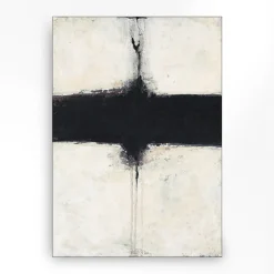 Wandkleed in frame - Urban Cotton Abstract 3