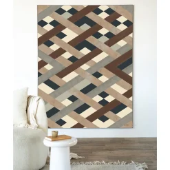Wandkleed in frame - Urban Cotton Timber