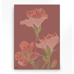 Wandkleed in frame - Urban Cotton Majus