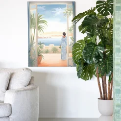 Wandkleed in frame - Urban Cotton Florine