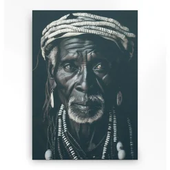 Wandkleed in frame - Urban Cotton Kabila