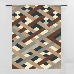 Wandkleed - Urban Cotton Timber