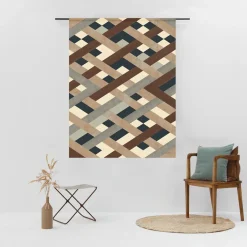 Wandkleed - Urban Cotton Timber