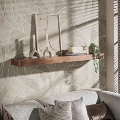 Wandplank van acaciahout - Giani Carve