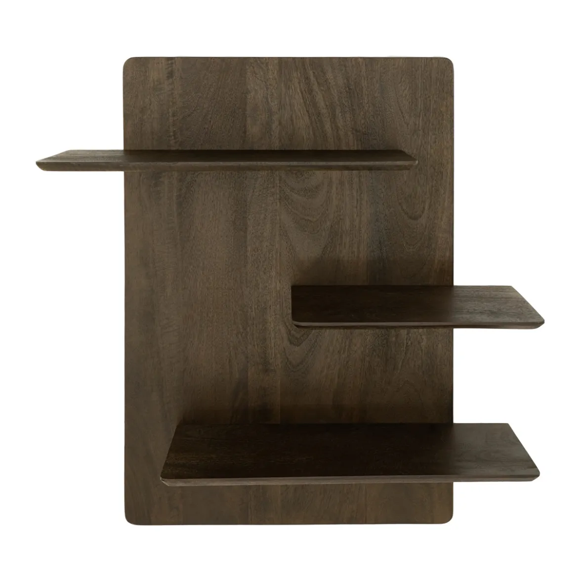 Wandrek donkerbruin hout - By-Boo Seco