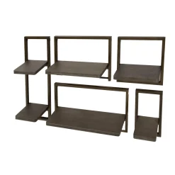 Wandschap set brons metaal - Giani Ferro
