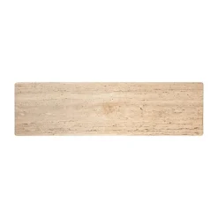 Wandtafel beige travertin marmer - Richmond Interiors Hampton