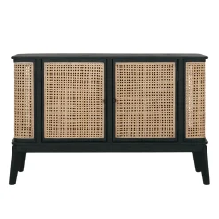 Webbing dressoir ronde hoeken 125 cm - Must Living Raffles