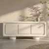 Wit dressoir organisch betonlook - Bodio Bali