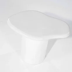 Witte bijzettafel organisch - By-Boo Seki
