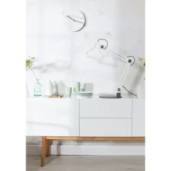 Witte klok van marmer - Zuiver Marble Time
