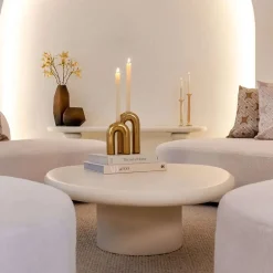 Witte salontafel organisch - Richmond Interiors Bloomstone