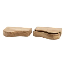 2x hangend nachtkastje organische vorm - Giani Organic Set