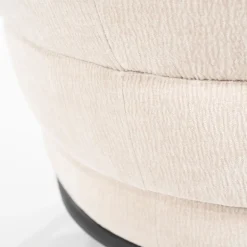 Zachte fauteuil met ronde rug - Eleonora David