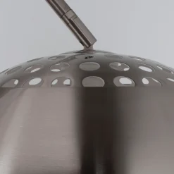 Zilveren minimalistische booglamp - Lavis Metal Bow