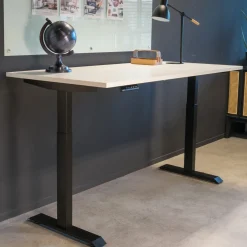 Zit sta bureau elektrisch zwart - Bodio Aspa