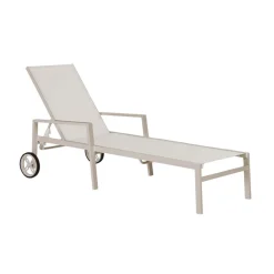 Zonnebed aluminium - Brafab Leone