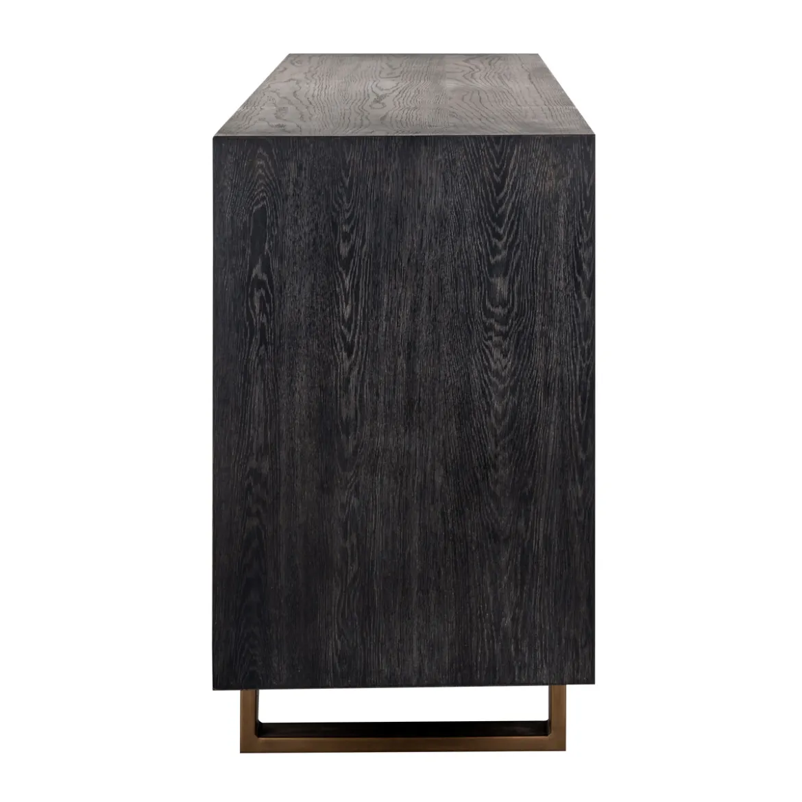 Zwart dressoir met goud - Richmond Interiors Hunter