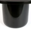 Zwarte design salontafel rond - Zuiver Shiny Bomb