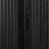 Zwarte design wandkast - Zuiver Barbier Black