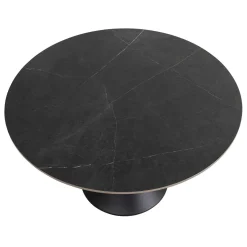 Zwarte ronde eettafel - Kare Design Possibilita