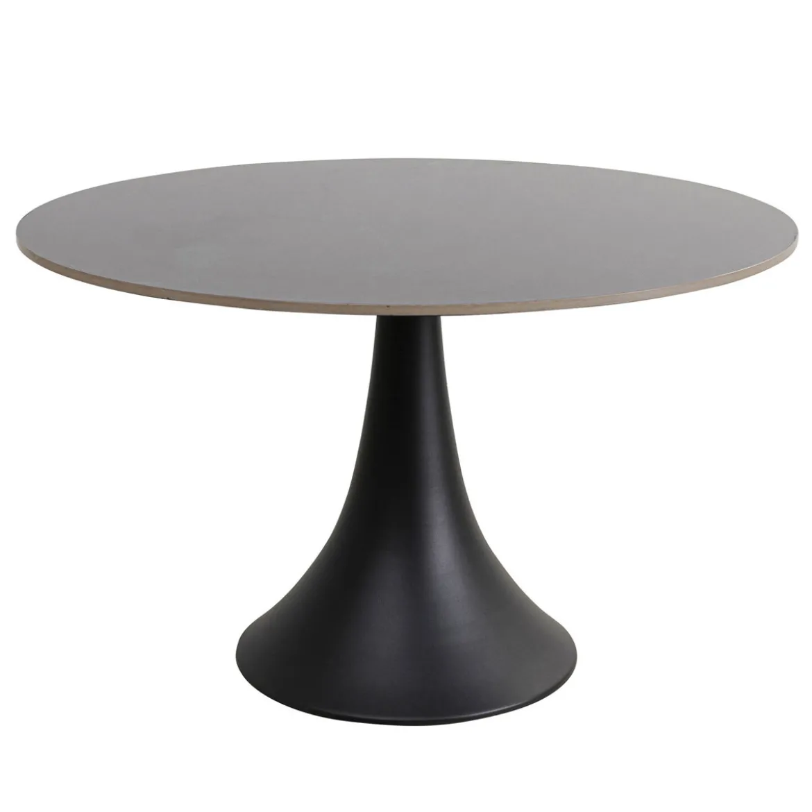 Zwarte ronde eettafel - Kare Design Possibilita