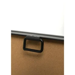 Zwarte spiegel met vakken - Kare Design Finestra
