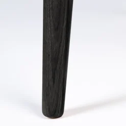 Zwart retro nachtkastje - Zuiver Barbier Black