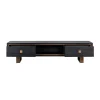 Zwart tv-meubel met goud - Richmond Interiors Hunter